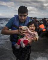 Exposición - Lesbos:  Europara sartzeko lehen urratsa /El primer paso a Europa