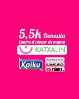 Lasterketa 5,5km Katxalin bularreko minbiziaren laguntzaren alde