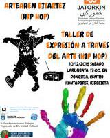 Adierazpen tailerra artearen bidez,(HIP HOP )-Taller de expresión a través del arte, (HIP HOP).