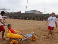 Lagundutako bainua / Baño asistido