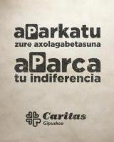 CARITASEN ERAKUSKETA "Aparca tu indiferencia"