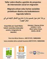 Taller sobre diseño y gestión de proyectos de intervención social en migración