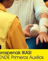 DYA-ren LEHEN SOROSPENETAKO IKASTAROA / CURSO DE PRIMEROS AUXILIOS