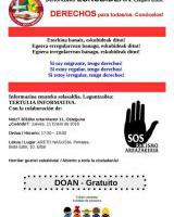 SOS Racismo/SOS Arrazakeria - Tertulia informativa