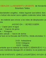 Premiazko Laguntza - Petición urgente de ayuda