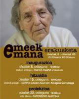 Erakusketa: Emeek emana