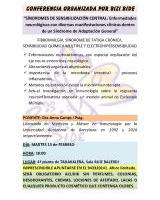 CONFERENCIA sobre los Síndromes de Sensibilización Central