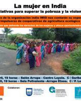 Hitzaldia: Contra la probreza y en defensa de los derechos de las mujeres en la India