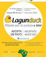 III. LAGUNDUCK ahateen lasterketa solidarioa / III Carrera solidaria de patos LAGUNDUCK