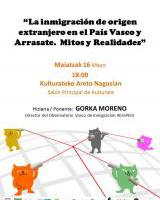 Immigrazioari buruzko hitzaldia