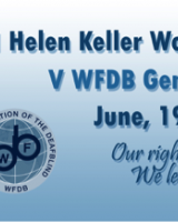 Día Internacional de las Personas Sordociegas 27 de junio