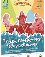 Buru gaixotasuna duten pertsonen gizarteratzea bultzatzeko antzezlana