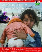ELKARTASUNA ERREFUXIATUAREKIN / SOLIDARIDAD CON LAS PERSONAS REFUGIADAS