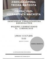 Hitzaldia: Emakumeak ziberjazarpena borrokatzen / Mujeres combatiendo el ciberacoso