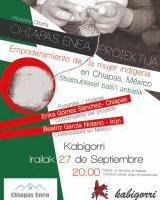 Chiapas Enea elkartearen hitzaldia