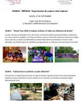 Jardunaldiak - Experiencias de mujeres ciclistas viajeras