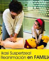 DYA - Suspertze tailerra Familian / Taller de Reanimación en familia.