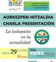 Aurkezpen-hitzaldia / Charla - Presentación