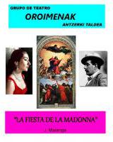 Amateur antzerkia: La fiesta de la Madonna