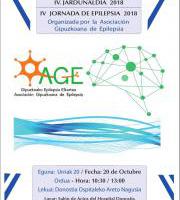 EPILEPSIARI BURUZKO IV. JARDUNALDIA 2018 / IV JORNADA DE EPILEPSIA 2018