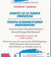 Charla sobre "Avances en terapias descongestivas"/"Terapia deskongestiboko aurrerapenak"i buruzko H