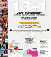 Erakusketa: 13 + 1 (Migrazio eta Zaintzen Bideak)