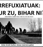 Erakusketa - Errefuxiatuak: Gaur zu, bihar ni? / Refugiados: Hoy tu, mañana yo?
