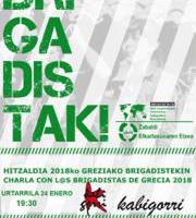 Hitzaldia: Zer gertatzen ari da Grezian? / ¿Qué esta pasando en Grecia?