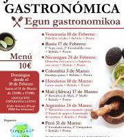 Egun Gastronomikoa / Jornada Gastronomica - PERU
