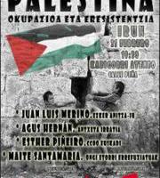 Hitzaldia: PALESTINA, OCUPACIÓN Y RESISTENCIA