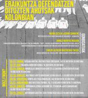 Elkarrizketarako Ekitaldia: Bizitza defendatzen dituzten ahotsak eta bakearen eraikuntza Kolonbian