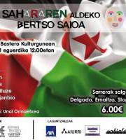 Sesión de Bersolaris a favor del Sahara / Sahararen Aldeko Bertso Saioa