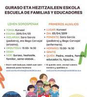 Escuela de familias y educadores / Guraso eta hezitzaileen eskola