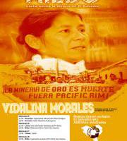 Erauzketaren aurka - Resistiendo al extractivismo -  Vidalina Morales