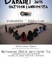 Erakusketa: DARAHLI 2018, gazteen lankidetza