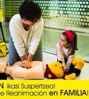 Taller de Reanimación en familia / Suspertze tailerra Familian