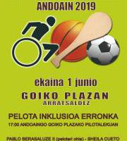 III. Denok kirol egokituekin Andoain 2019