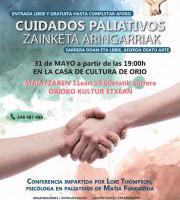 Hitzaldia: Cuidados Paliativos / Zainketa Aringarriak