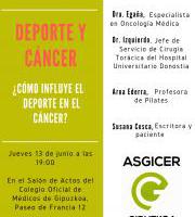 Hitzakdia: Deporte y Cancer
