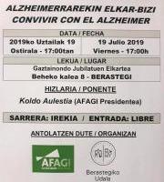 Afagi Alzheimer Gipuzkoa - Hitzaldia