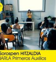Charla GRATUITA Primeros Auxilios / Lehen Sorospenak DOAKO hitzaldia.