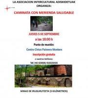 Merienda osasungarria / Caminata con merienda saludable