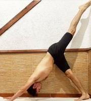 Sesión solidaria de Aeroyoga