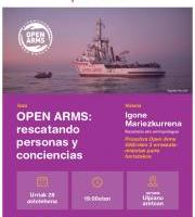 Hitzaldia: Open Arms