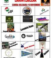 Bazkari solidarioa KLINK Comida solidaria