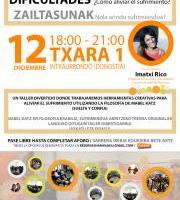 Tailerra: Zailtasunak / Dificultades