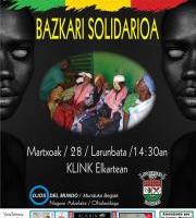 Bazkari solidarioa KLINK Comida solidaria (BERTAN BEHERA)