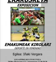 Erakusketa: Emakumeak Kirolari (BERTAN BEHERA)