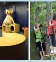 Familia Irteera Idiazabalera eta abentura parkera