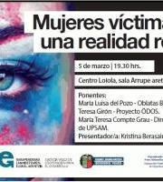 Hitzaldia: "Salerosketaren biktima diren emakumeak: errealitate bat babes eske."